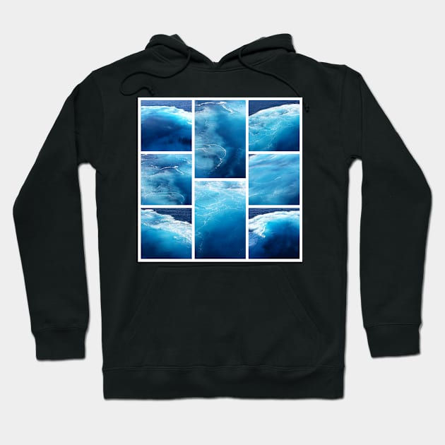 Aquamarine deep crystal waters Hoodie by mister-john